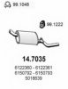 ASSO 14.7035 End Silencer
